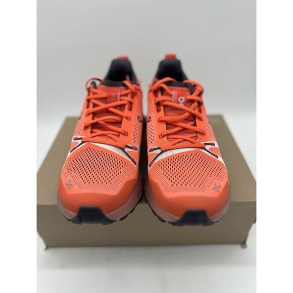 On Men’s Cloudsurfer Trail Running Shoes Flame Dustrose NWOB Size 11.5 - Picture 2 of 9